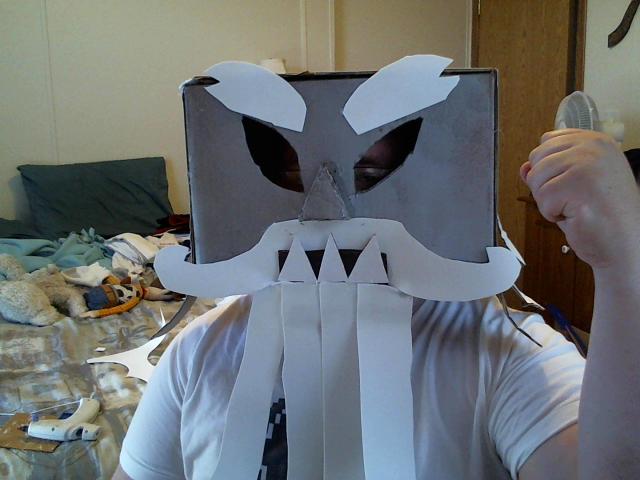 Cosplay WIP: Smithy Mask 90% Complete