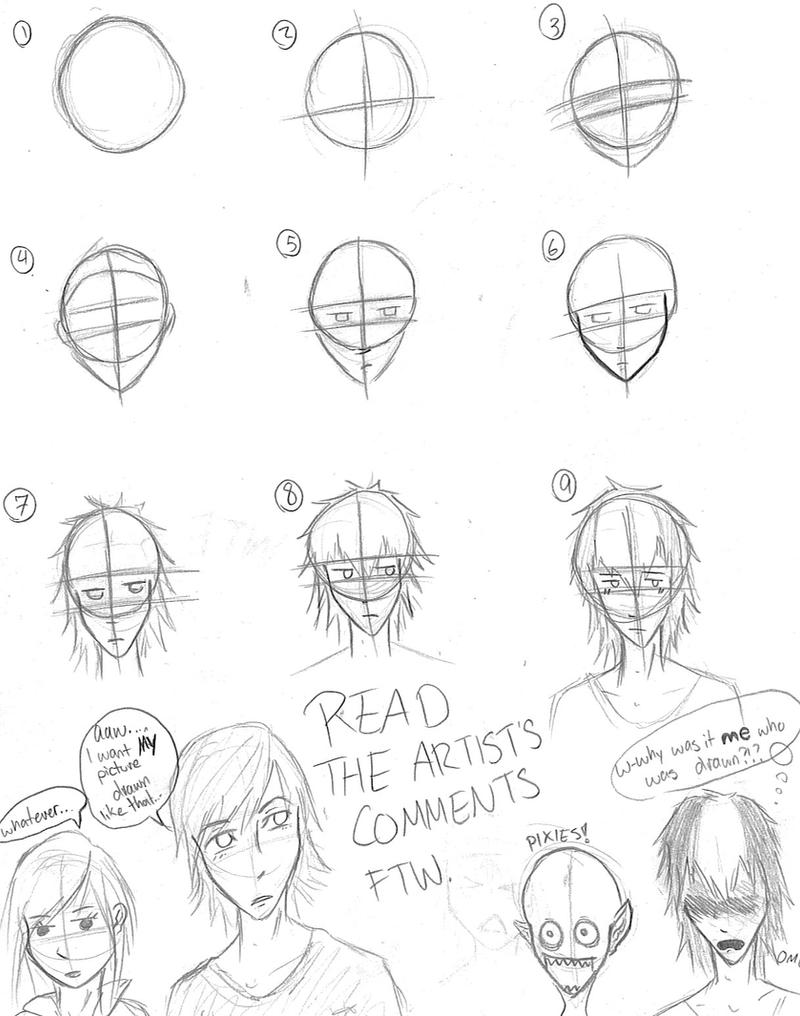 How I Draw Faces