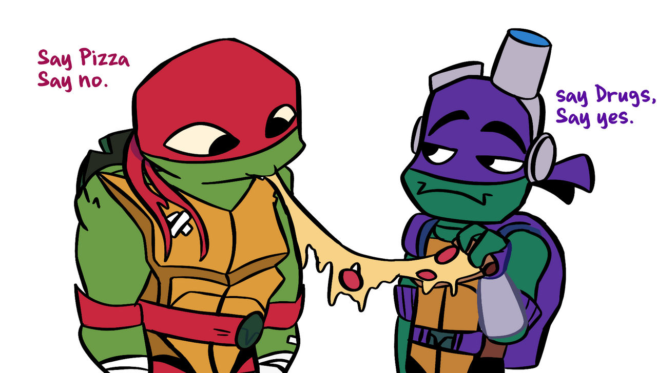 Donnie and Raph by 5ilent5cience on DeviantArt
