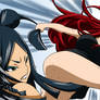 Erza vs Minerva