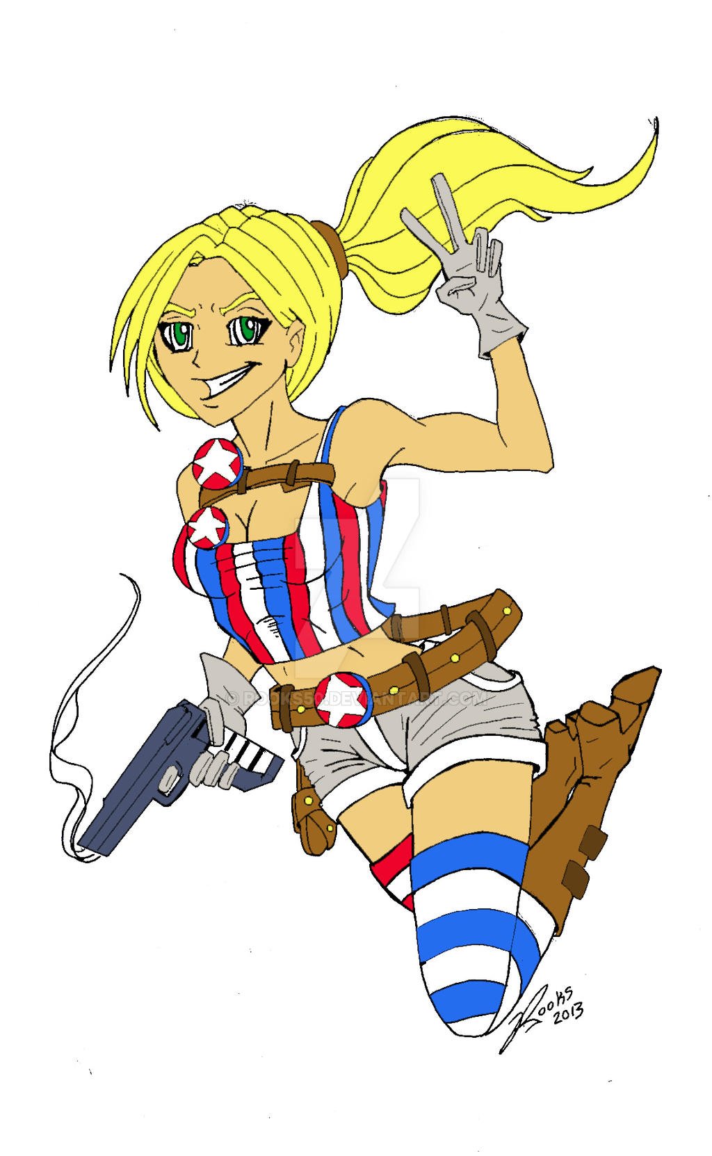 All American sketch main character