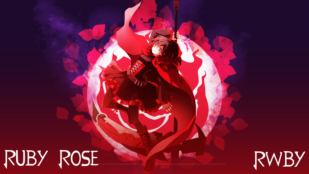 Rwby Wallpaper Ruby Rose By Aerie Desu On Deviantart