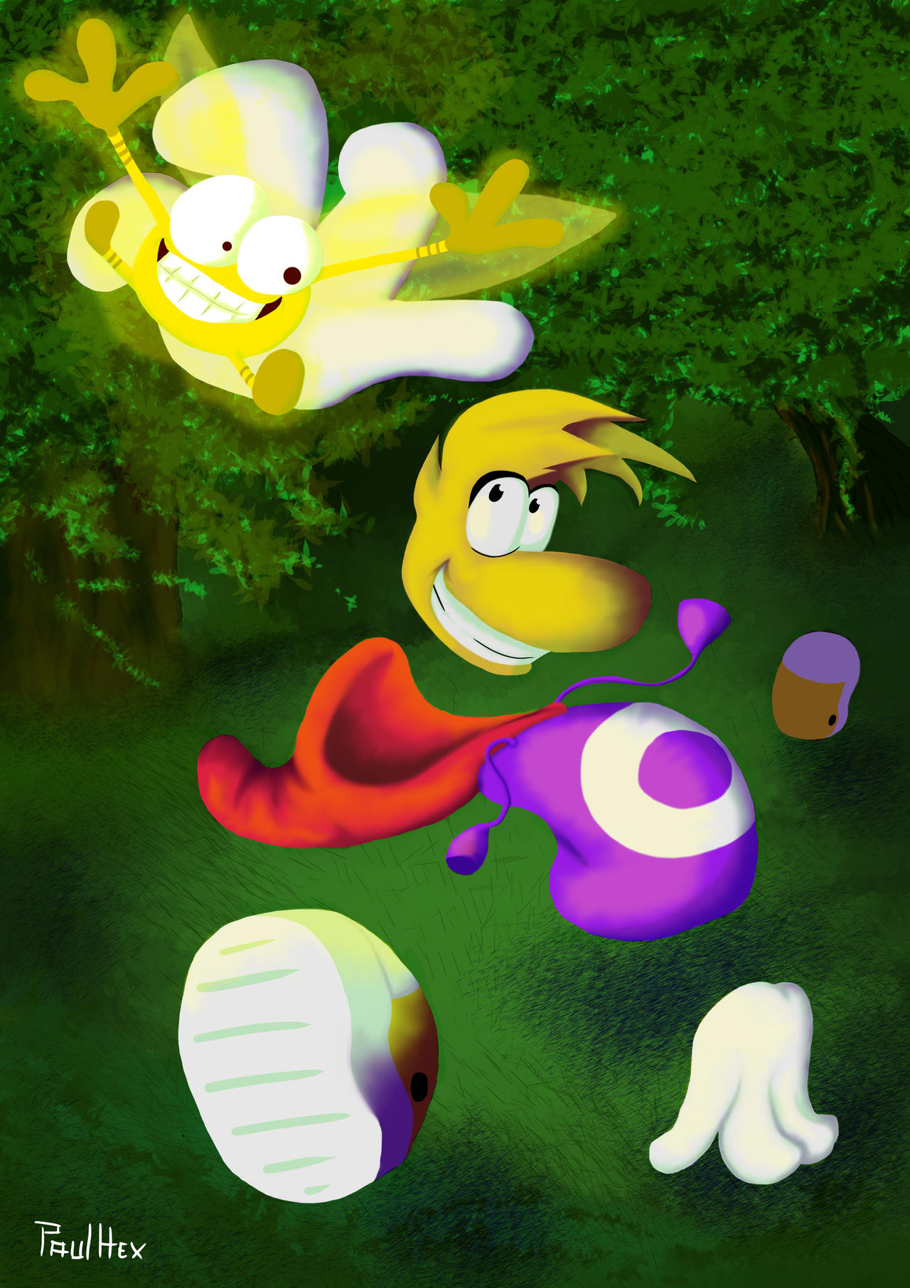 Fan - Art: Rayman by PaulHexx on DeviantArt