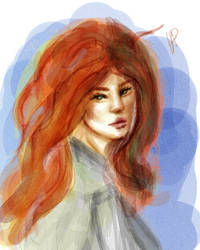 Kiara in Watercolor