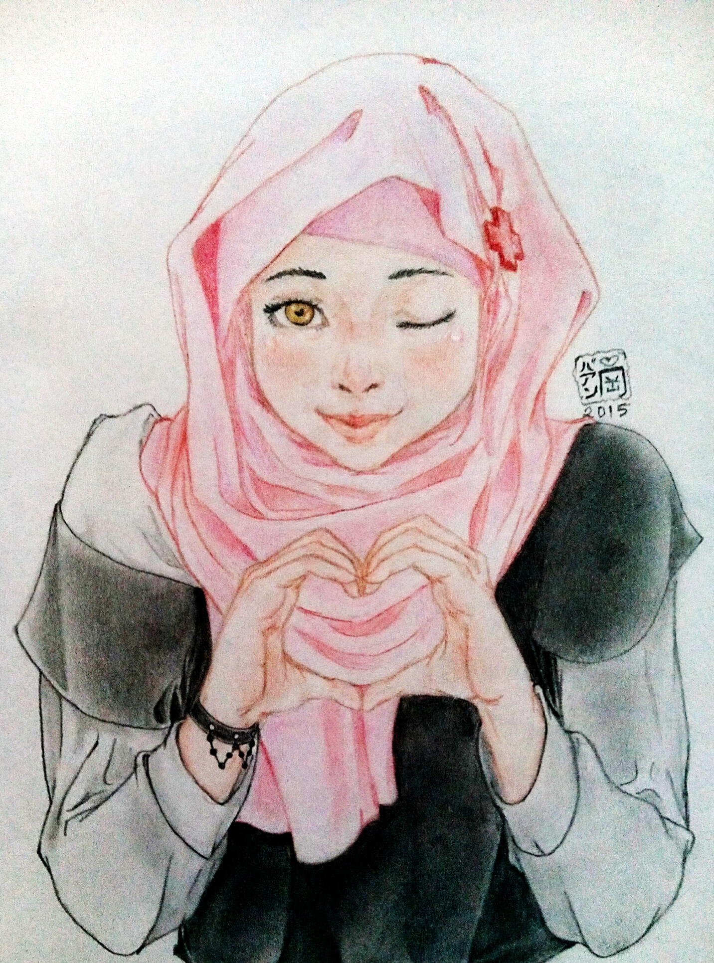 Amu Hinamori Shugo Chara In Hijab By Bianoka On Deviantart