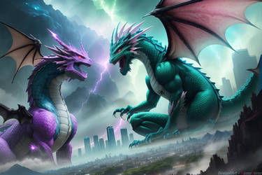 Mutated Dragon Battle