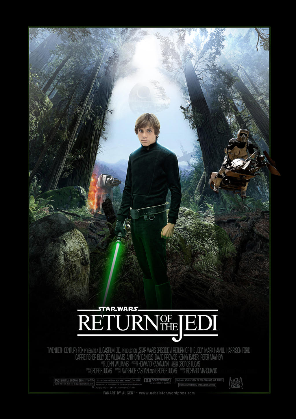 Fanart Star Wars Poster Return od the Jedi by Uebelator on DeviantArt Fanart Star Wars Poster Return od the Jedi by Uebelator on DeviantArt
