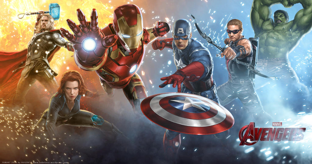 Fanart: Marvel Avengers Wallpaper (4K) by Uebelator on DeviantArt