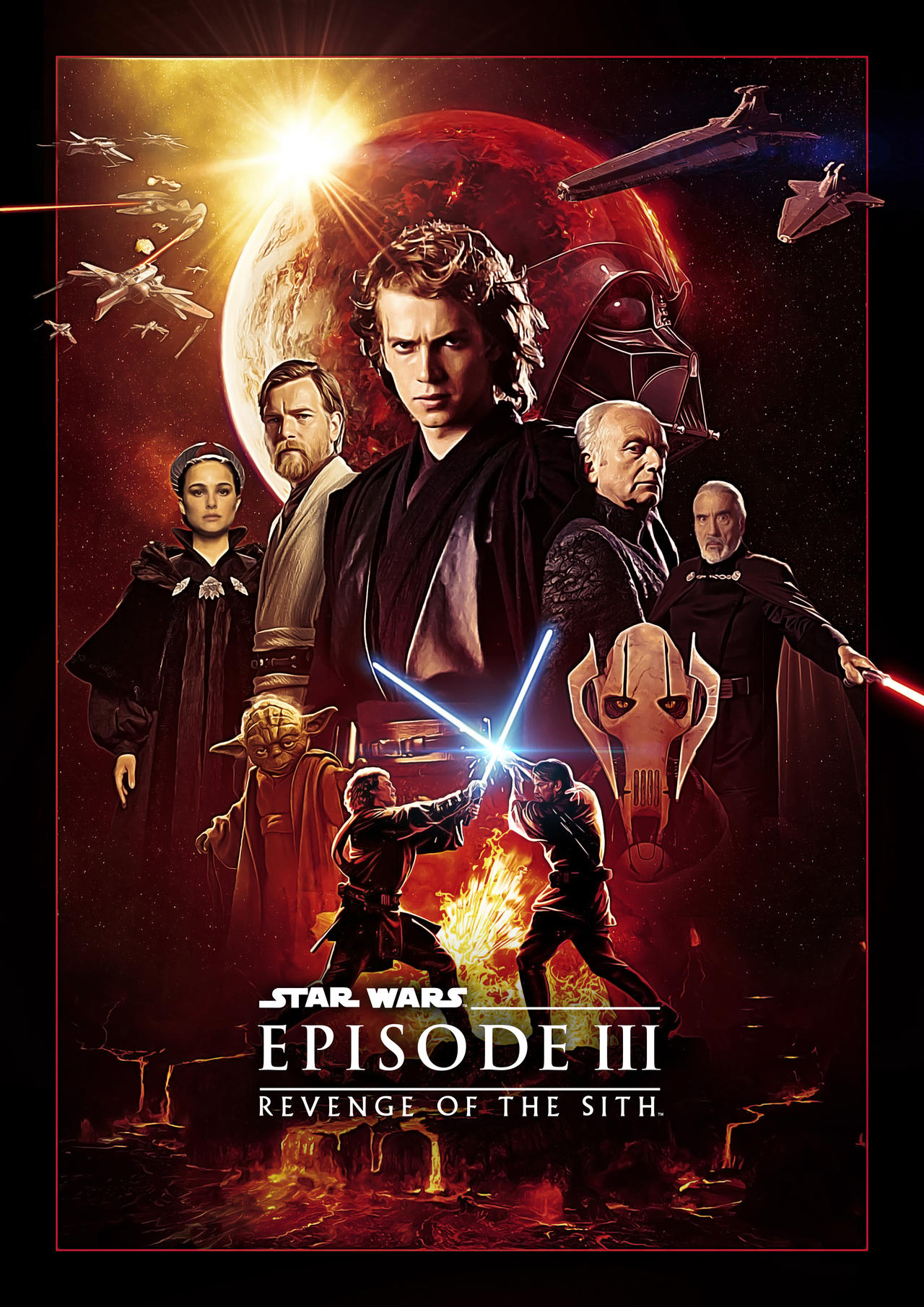 Star Wars: Episode 3 Fanart Poster Uebelator on DeviantArt