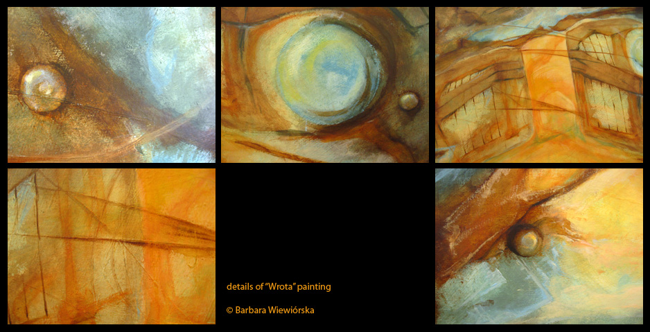 Details of 'Wrota' painting