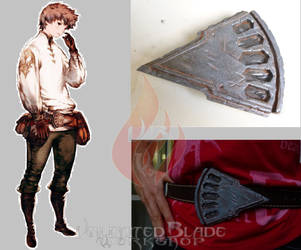 Tiz Arrior's buckle - Bravely Default by BlastFlame