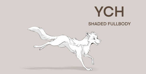 Shaded Canine YCH [AUCTION] OPEN