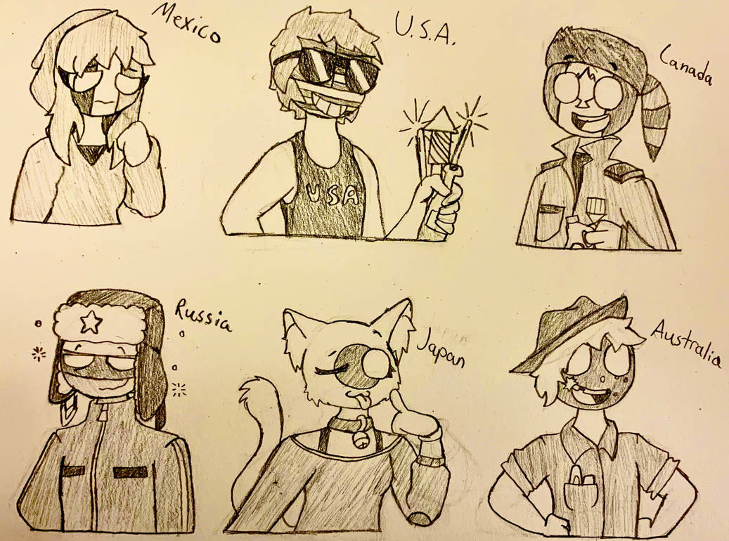 Human Countries Fandom My Favorite Human Countrys by GardenWarfareFan on DeviantArt