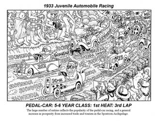 Pedal-car Racing 1933 Spontoon Island SPEED WEEK