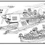 Racing Seaplane At Mooring - 1938 Spontoon Island