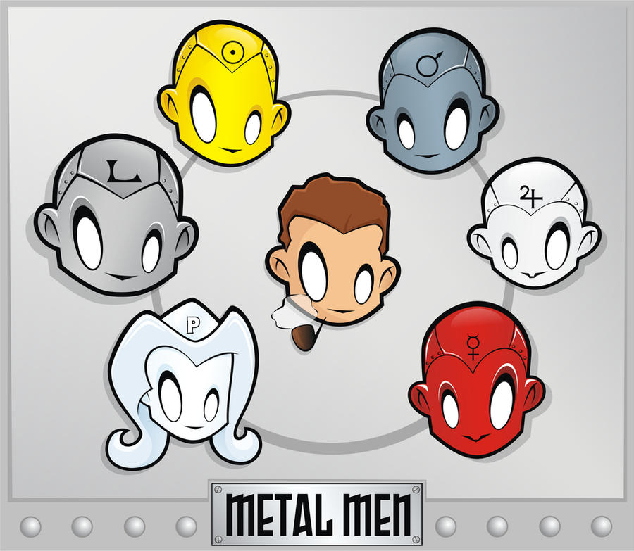 Heads Up Metal Men