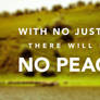 No peace