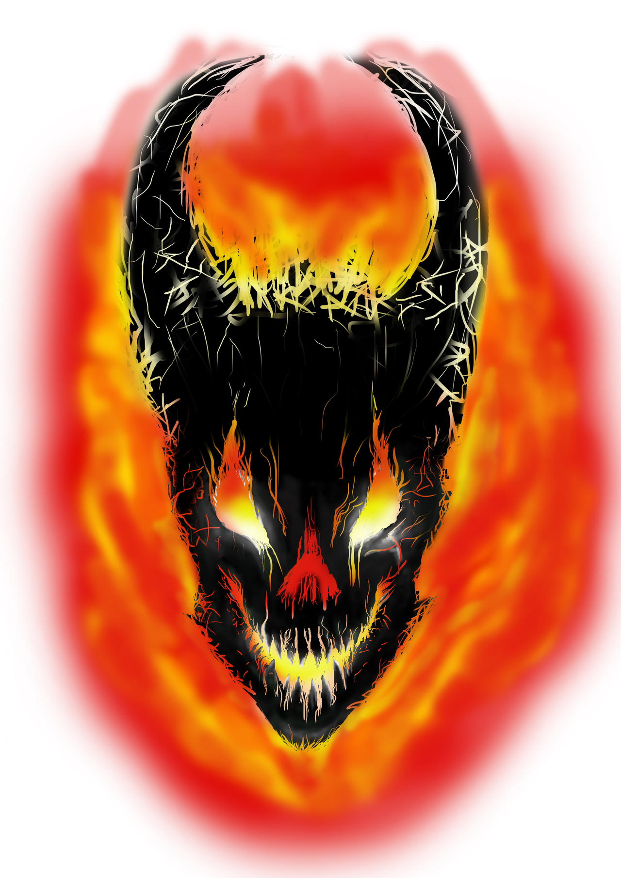 Normal Demon Face Demon Face 1 by lahiru95 on DeviantArt