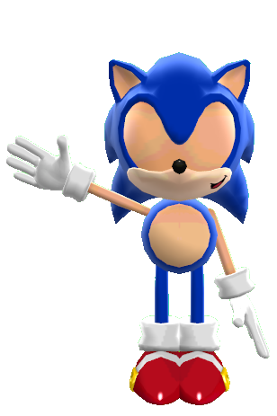 Classic Sonic (Render) by yessing on DeviantArt