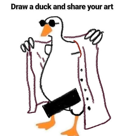 Draw A Duck And Share Your Art By Eztgr On Deviantart Draw A Duck And Share Your Art By Eztgr On Deviantart