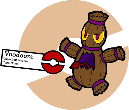 Fake Pokemon: Voodoom by Sageroot on DeviantArt