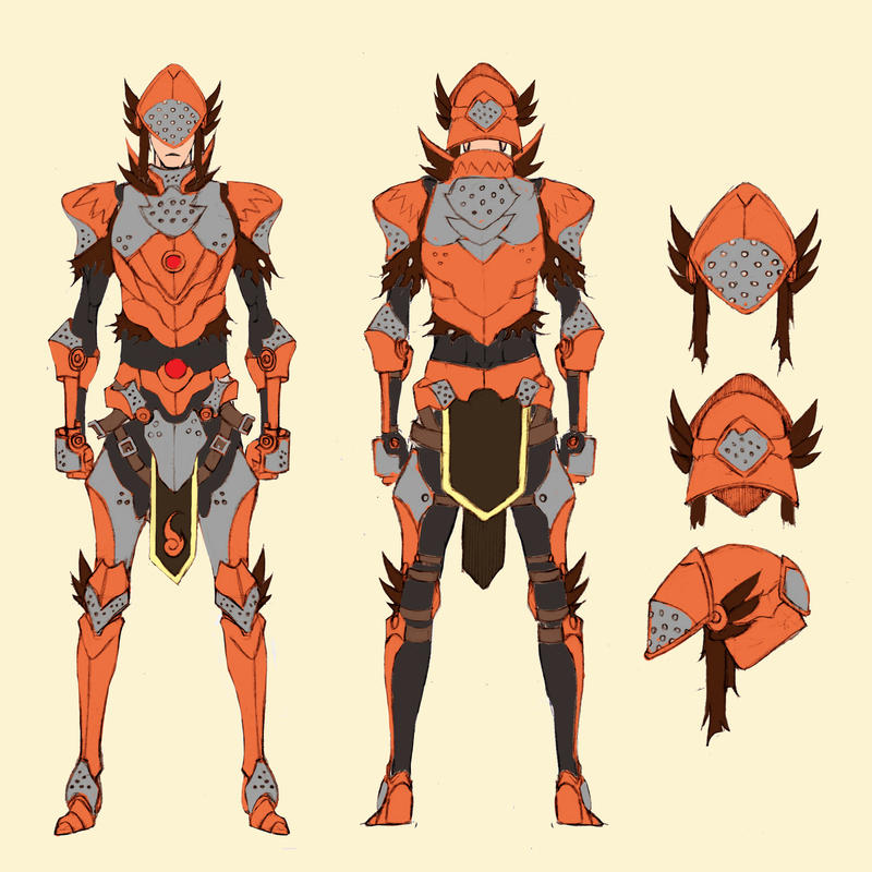Ultrafire Knight Fire Knight by MizaelTengu on DeviantArt