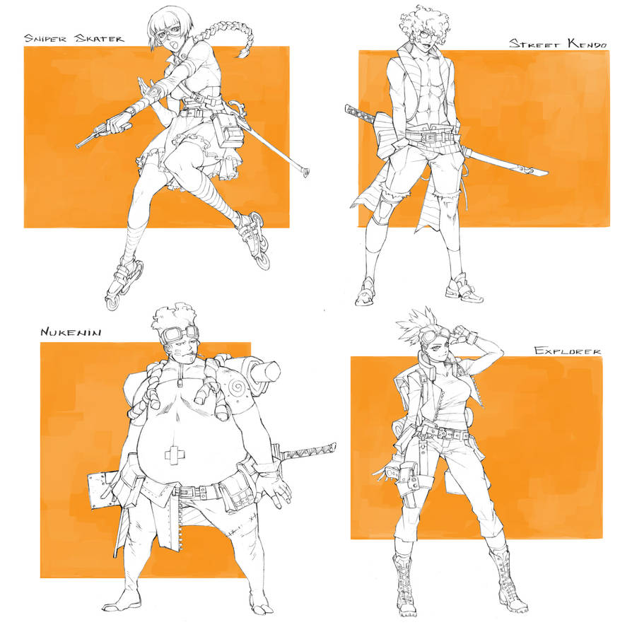 Character Draft #27 by MizaelTengu on DeviantArt
