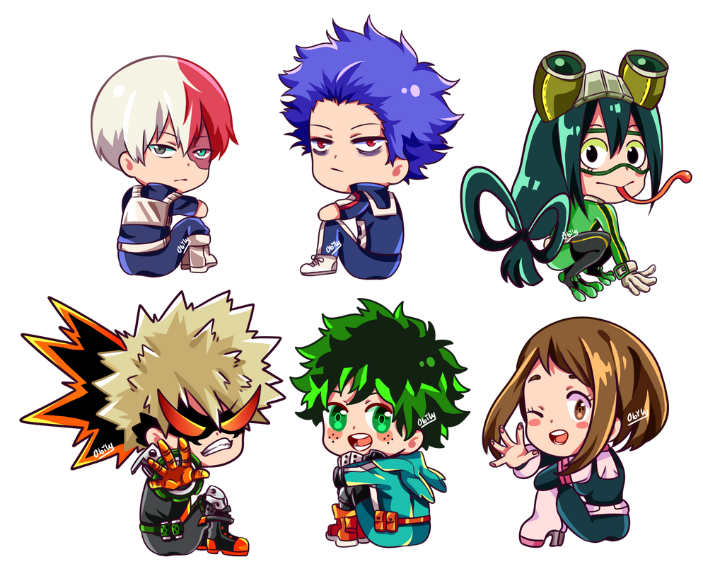 BNHA Chibi By Obily On DeviantArt