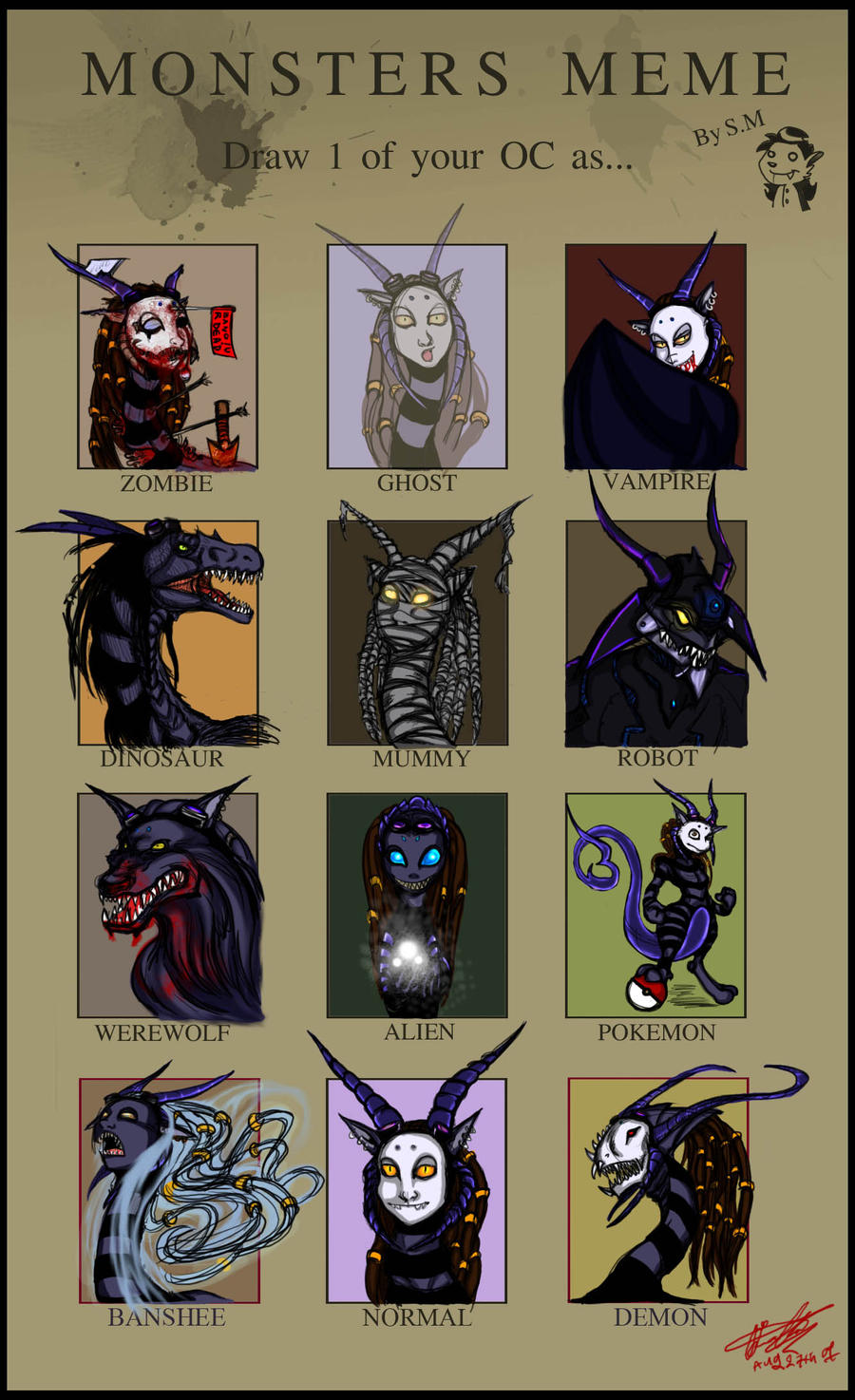 Monster Mem Monster Meme II by Thevakien on DeviantArt