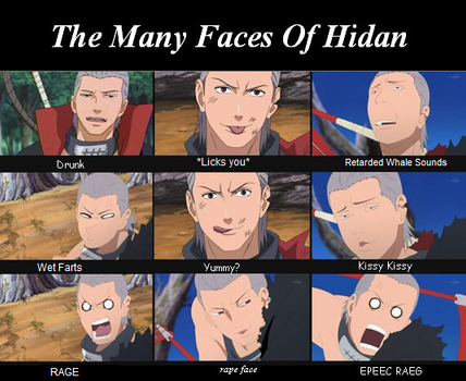 The Many Faces Of Hidan