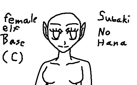 Elf Base Buff Female Elf Base by TsubakiNoHana on DeviantArt