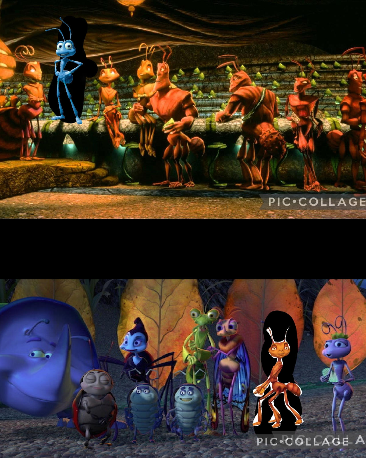 A bugs life and Antz character swap by Christhemerfolkguy on DeviantArt