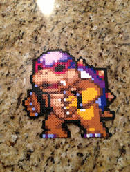 Roy Koopa Perler Beads