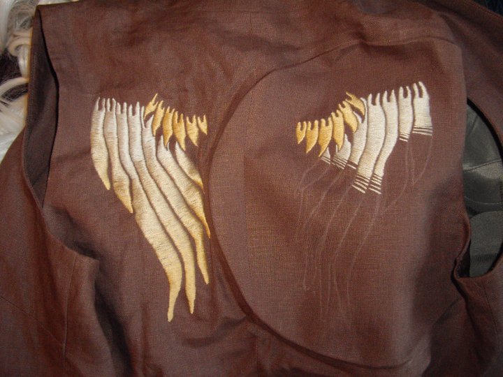 Wing Embroidery