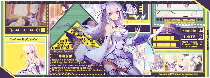 Emilia Tan Re Zero Kara Hajimeru Isekai Seikatsu By Naoeriki437 On