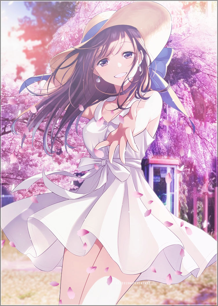 spring anime girl by naoeriki437 on DeviantArt