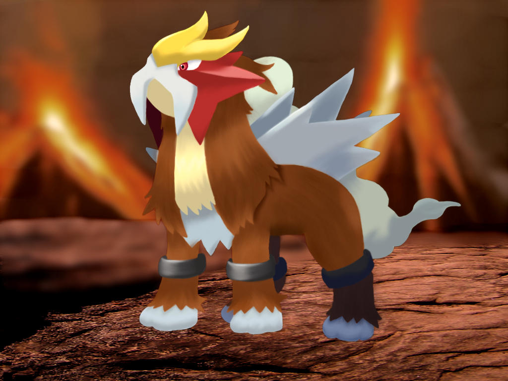 Entei by Flameprincess02 on DeviantArt