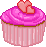 My Little Valentine Cupcake