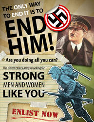 WWII Propaganda Poster