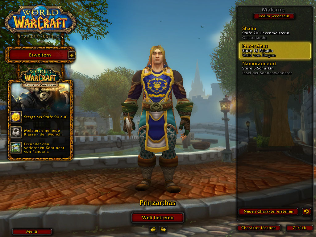 Prinzarthas Defender Of The People Of Stormwind By Scout Leader