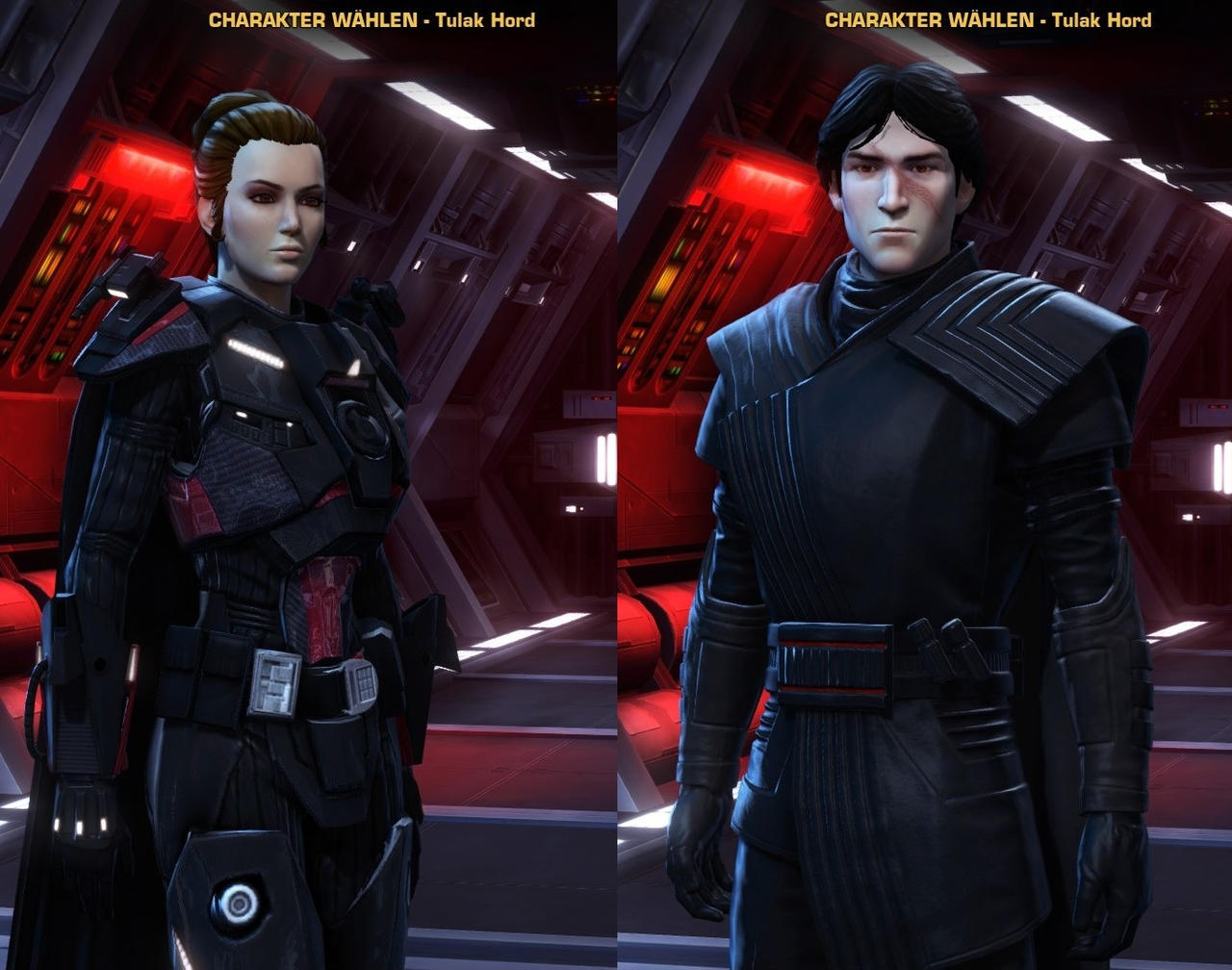 Rey Palpatine and Kylo Ren (SWTOR) by Scout-leader on DeviantArt