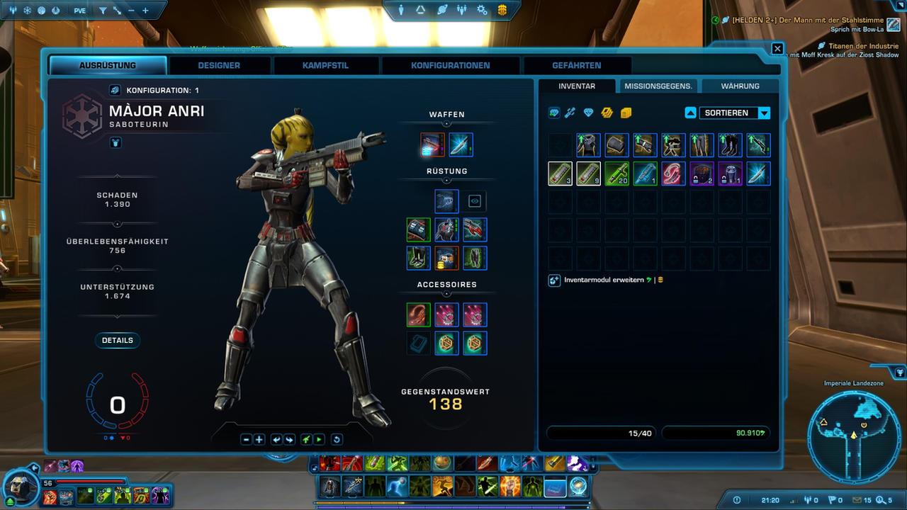 Major Anri in detail (SWTOR) by Scout-leader on DeviantArt