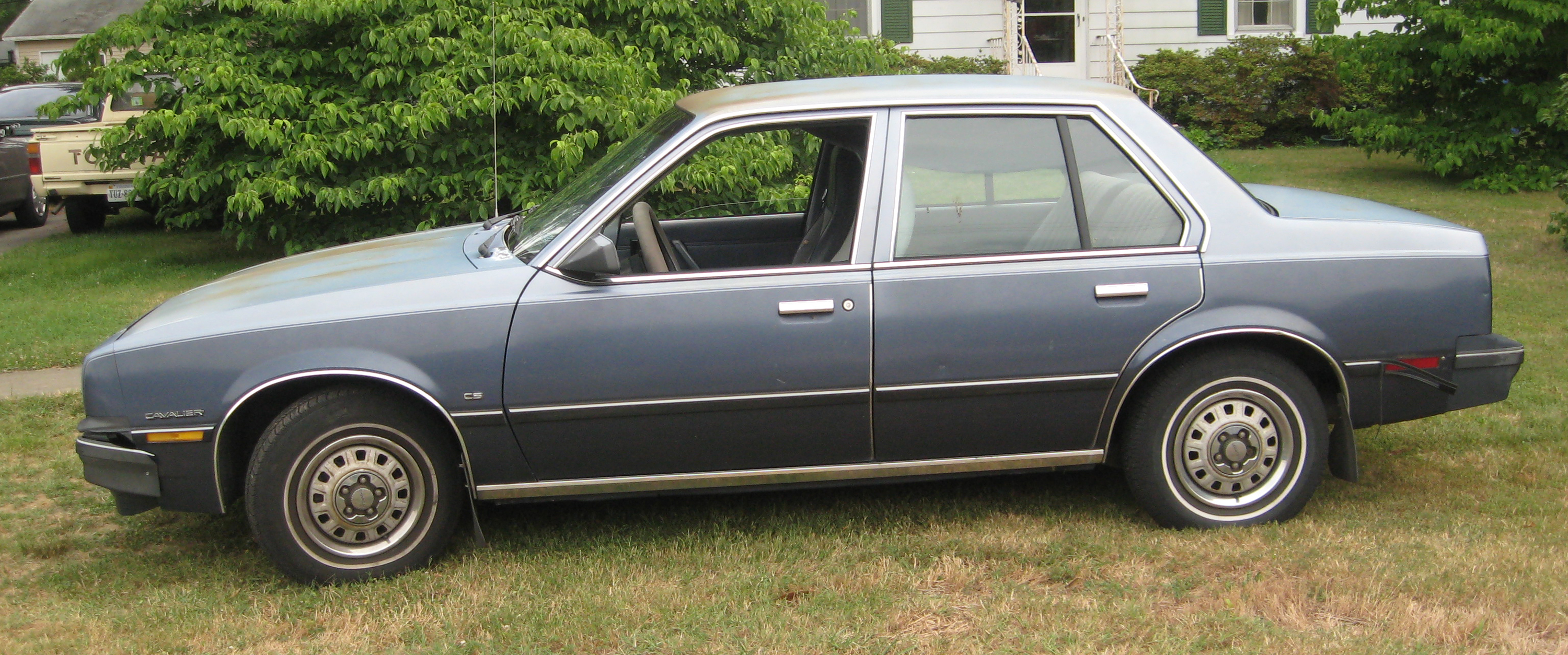 1984 Chevy Cavalier driver side view