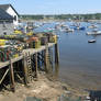 Dock at low tide