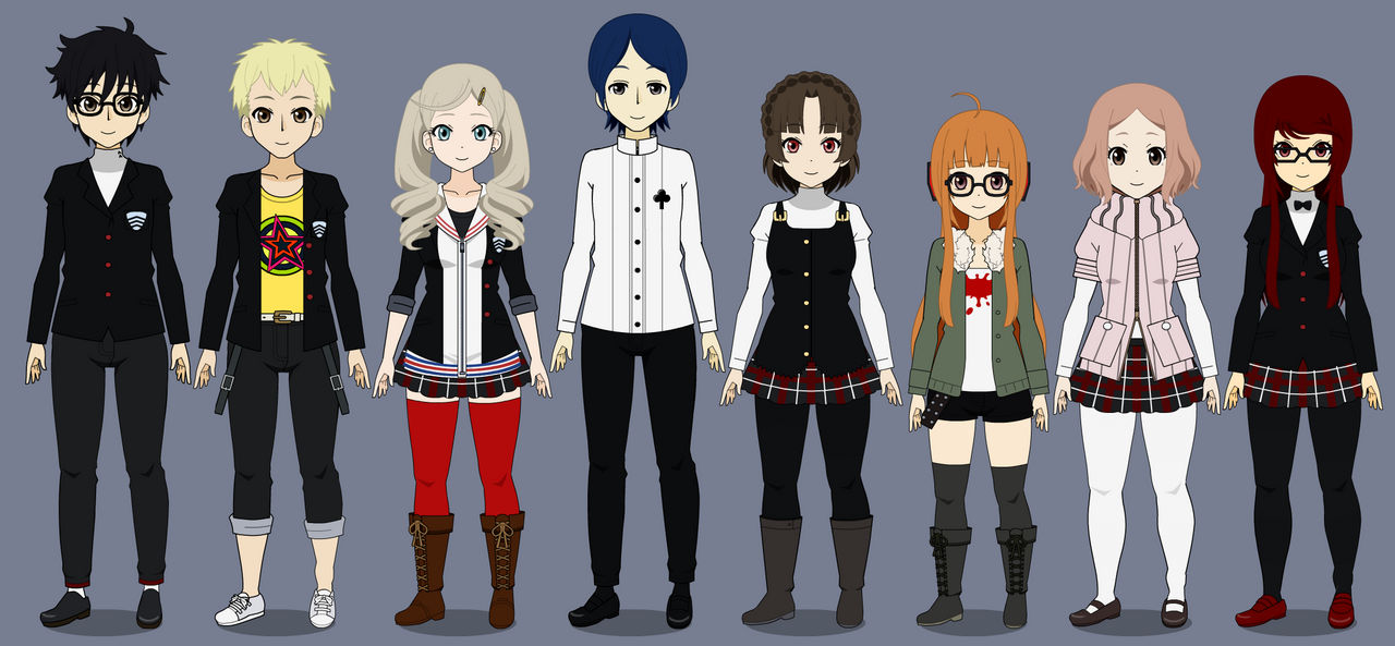 Persona 5 School Outfits Exports Redesign By CammiCutie On DeviantArt persona-5-school-outfits-exports-redesign-by-cammicutie-on-deviantart