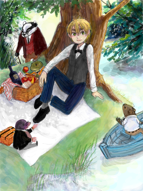 hetalia - by the river