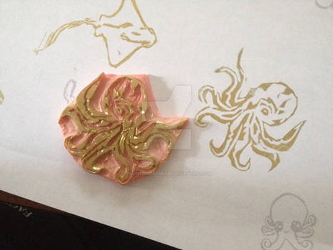 Octopus Stamp