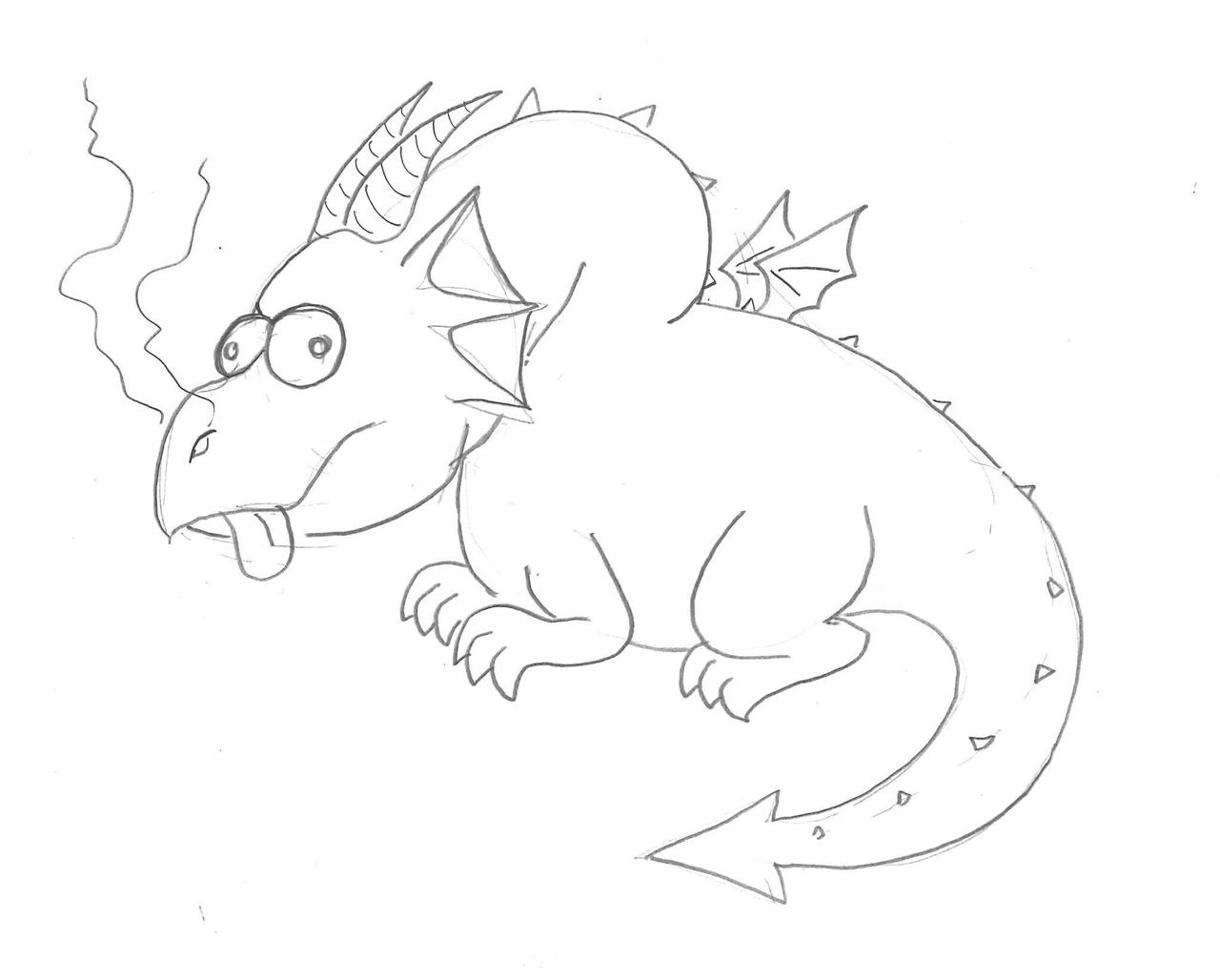 Bi Derpy Derpy Dragon by SamwiseTheAwesome on DeviantArt