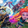 League of Legends Fan Art Splash