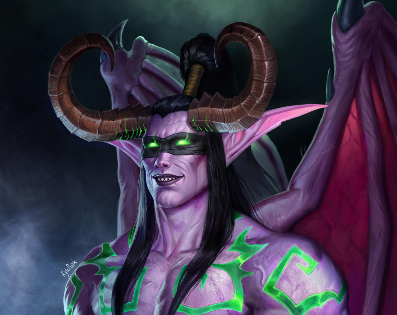 Illidan Portrait